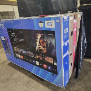 86" 4K VIZIO SMART APPS LED TV W BOX LEGS REMOTE W FACTORY WARRANTY!