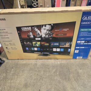 65" SAMSUNG 4K 120HZ QLED SUHD SMART APPS LED TV W BOX LEGS REMOTE W FACTORY WARRANTY!
