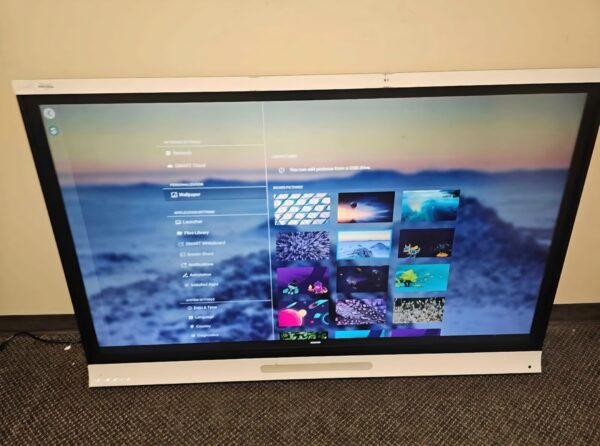 65" 4K SMARTBOARD / TOUCHSCREEN INTERACTIVE WHITE BOARD WIFI SCREEN SHARING MULTIMEDIA DISPLAY